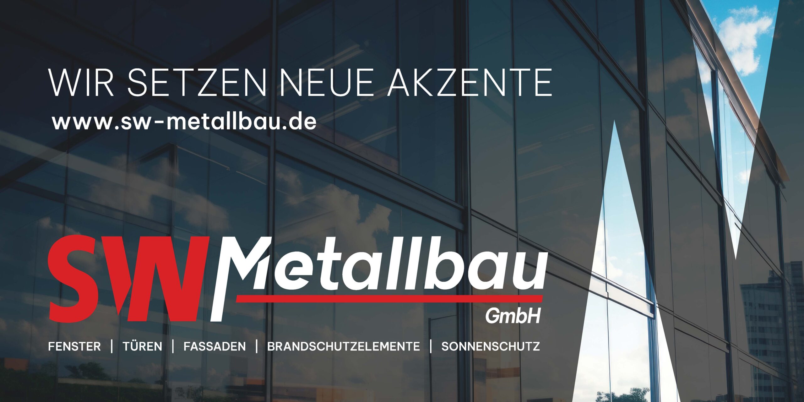 SW Metallbau GmbH Banner