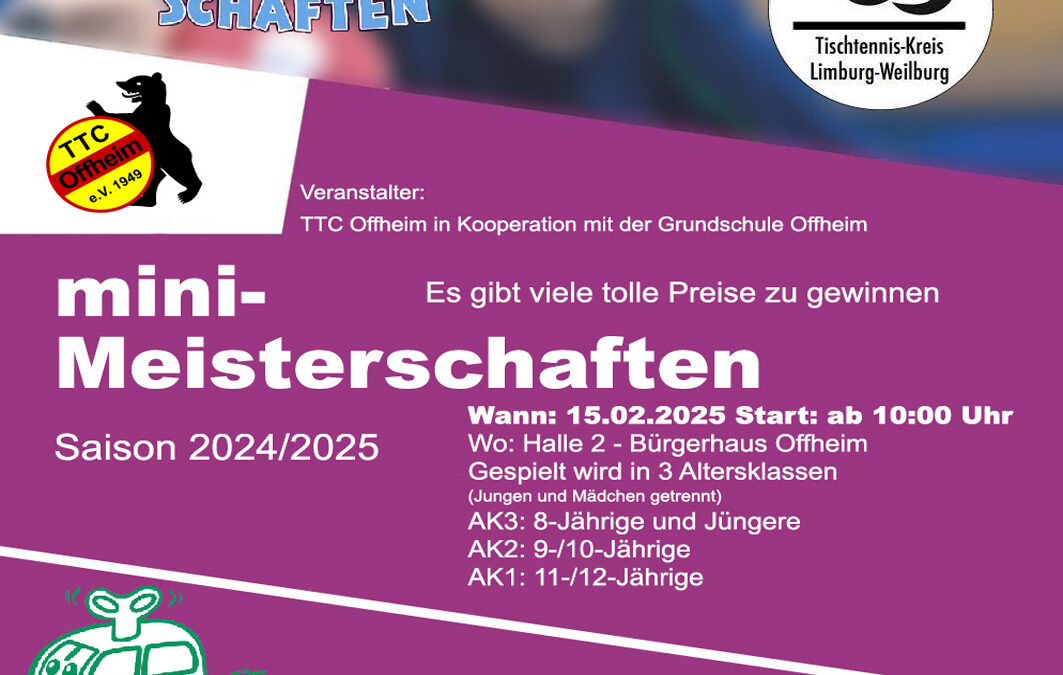 Mini-Meisterschaften 2025